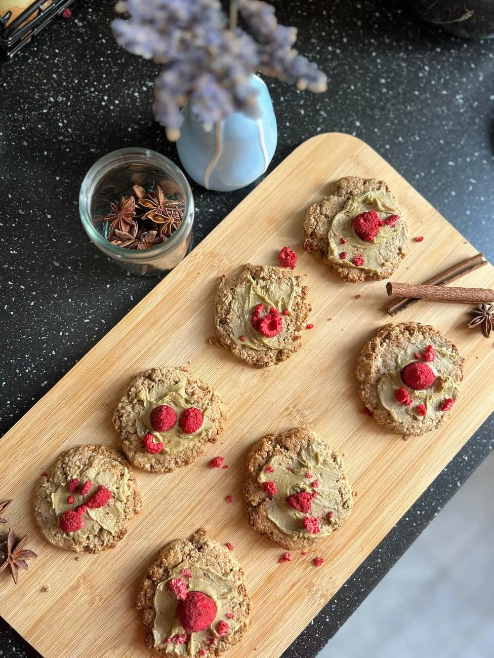 Cinnamon Protein Cookies